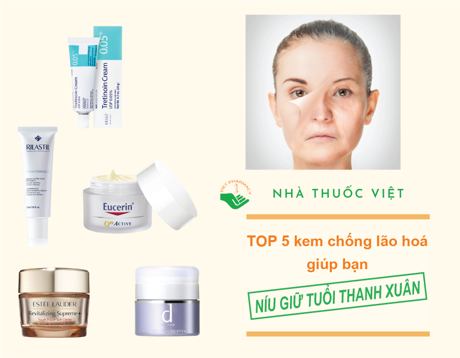 Top 5 Kem Chống Lão Hóa An Toàn Nhất Hiện Nay Theo Đánh Giá Của Chuyên Gia