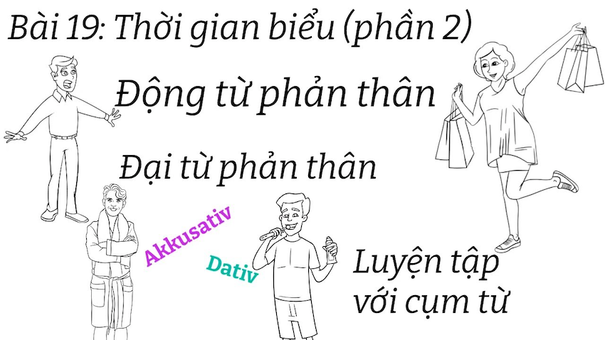 Các Loại Đại Từ Phản Thân Trong Tiếng Đức (Reflexivpronomen) bạn nên biết